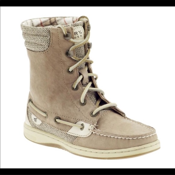 sperry high top boots